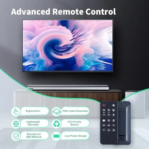 WDZP Remote Control for Polk Signa S1 & S2 | Universal Replacement, Infrared, 12m Range thumbnail 3