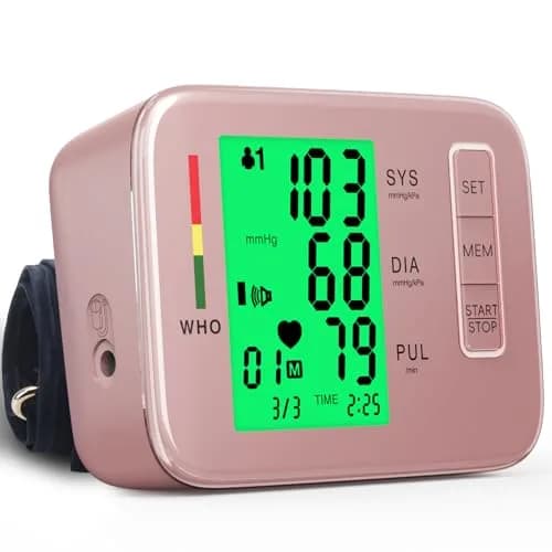 Double love Automatic Arm Blood Pressure Monitor with Voice Broadcast & 180 Records | 21.5-41.9 cm (8.7-16.5 inches) Adjustable Cuff thumbnail 1