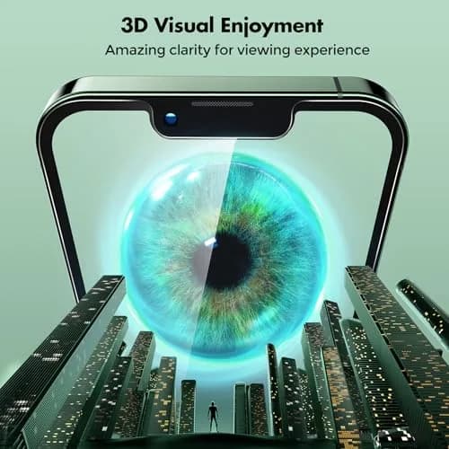 UNBREAKcable 2-Pack Screen Protector for iPhone 14 Plus/13 Pro Max | 9H Hardness, HD Clarity, Easy Install thumbnail 8