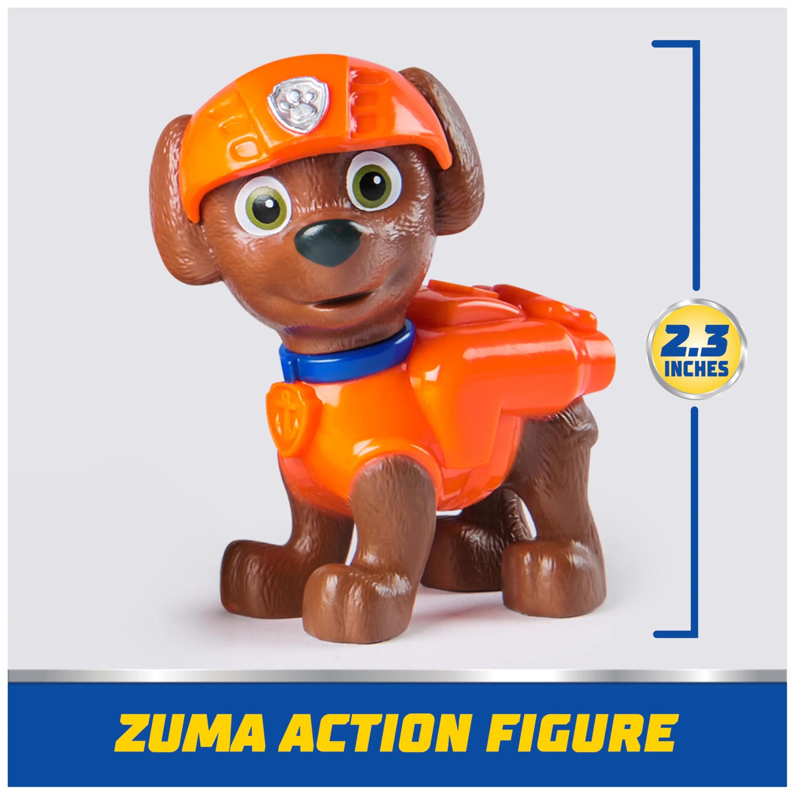 Paw Patrol Zuma Hovercraft Toy Vehicle with Collectible Figure | Ages 3+ | Plastic - view 6