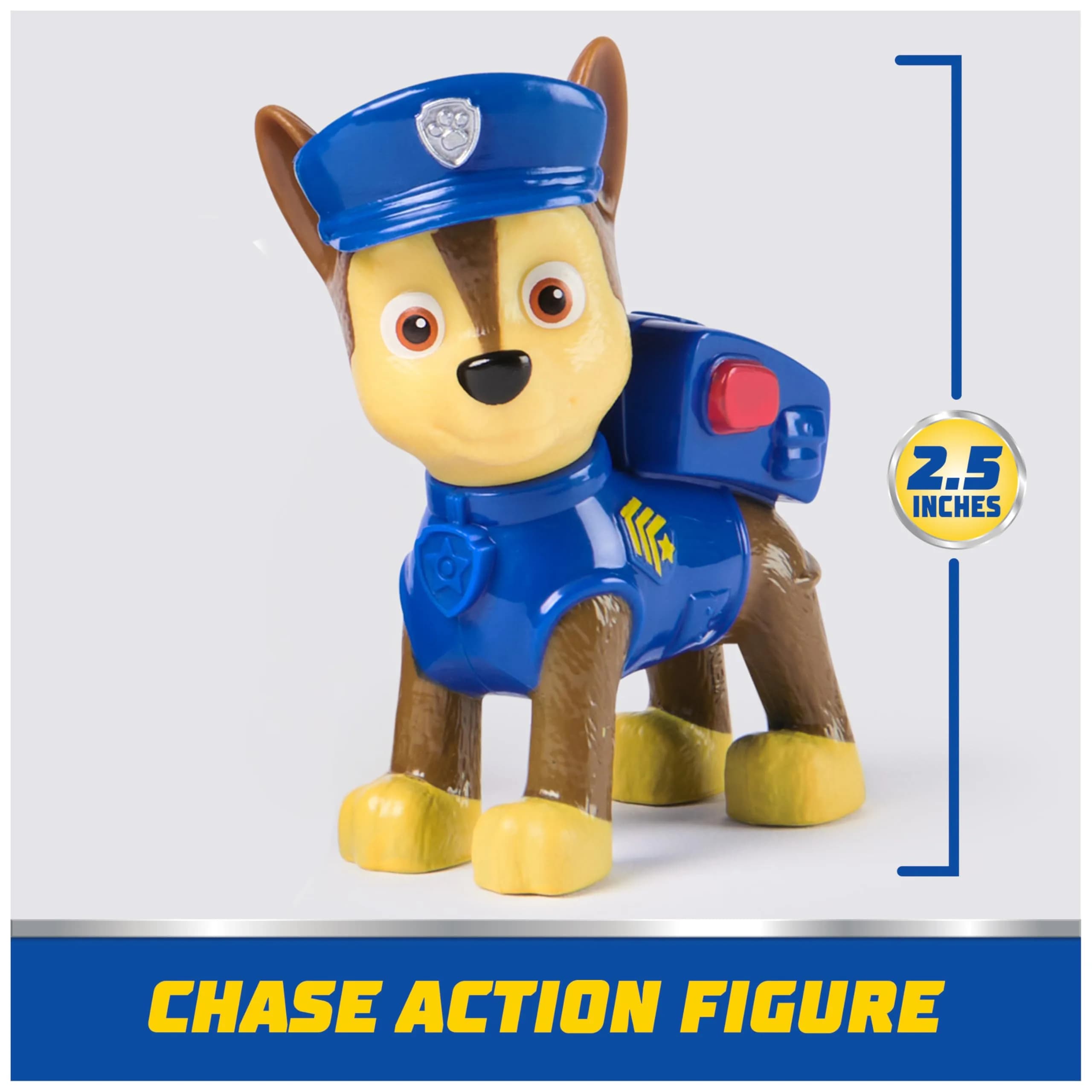Paw Patrol Chase Patrol Cruiser Toy Car with Collectible Figure, Sustainably Minded Kids Toys (Ages 3+) - view 6