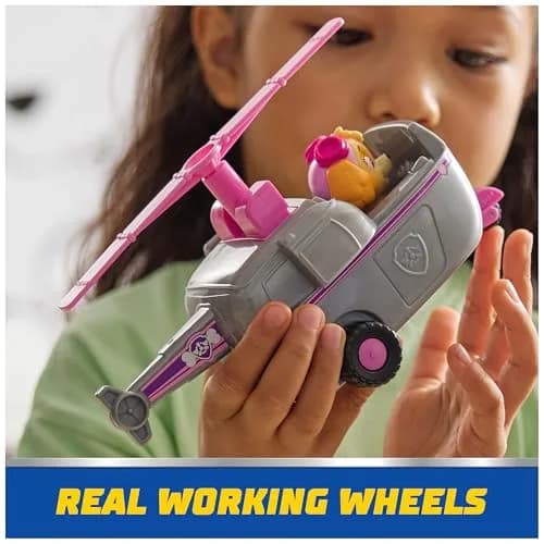 Paw Patrol Skye's Helicopter Toy Vehicle with Collectible Action Figure | ASTM-Tested Toy for Kids Ages 3+ thumbnail 9
