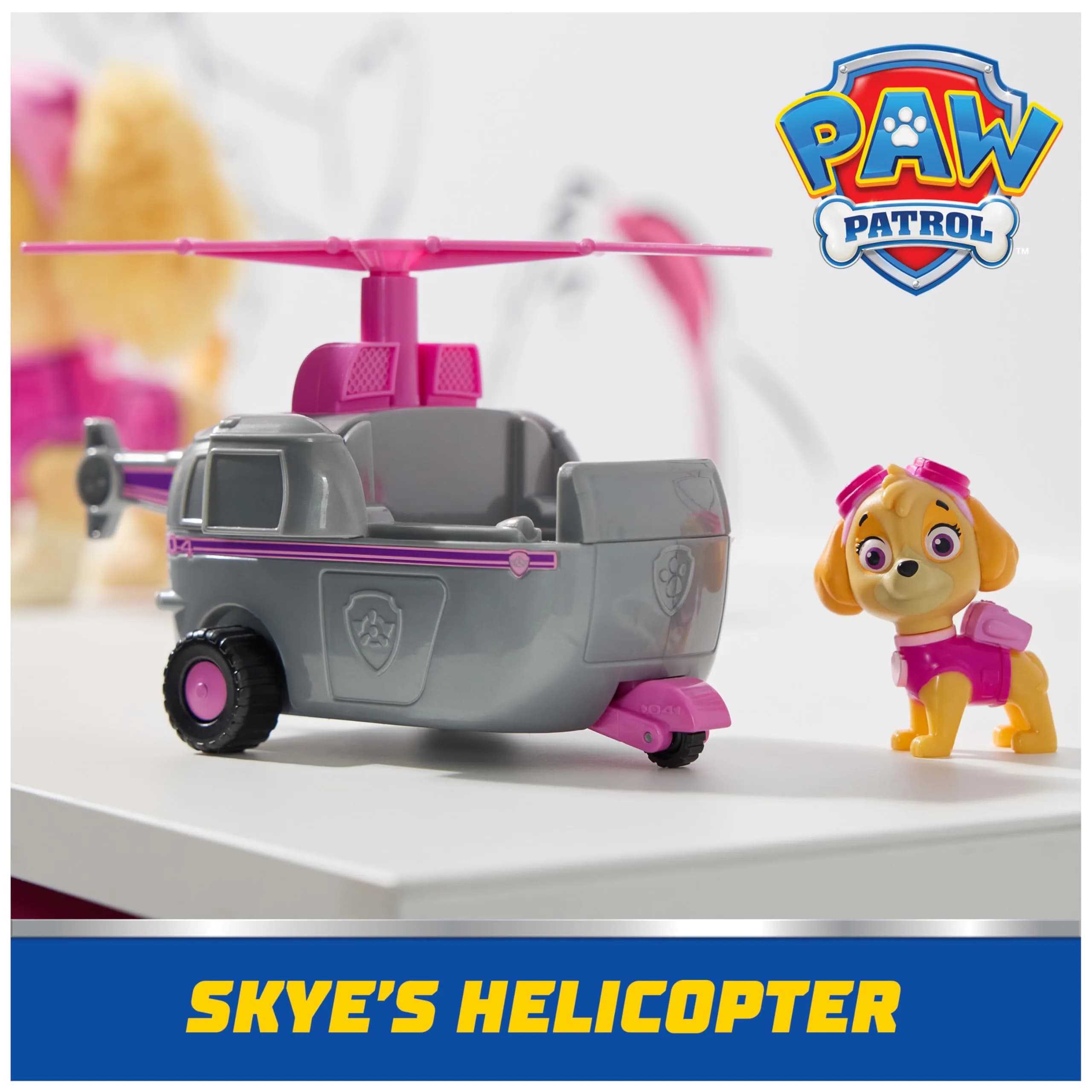 Paw Patrol Skye Patrol Cruiser Toy Car with Collectible Figure, Sustainably Minded Kids Toys (Ages 3+) - view 2