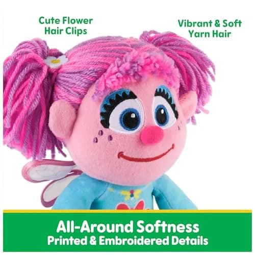 GUND Sesame Street Abby Cadabby Take Along Buddy 13-Inch Plush | Ages 1+ | 33 cm (13 Inch) thumbnail 6