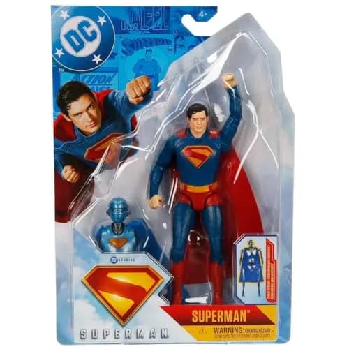 DC Comics Superman Action Figure, 6-Inch | 15.24 cm (6-Inch) Articulated Toy thumbnail 5