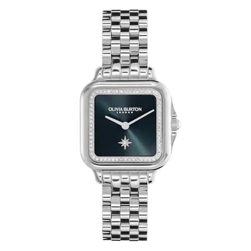 Olivia Burton Grosvenor Women's Quartz Watch 28mm Stainless Steel Water-Resistant Elegant Gift thumbnail 1