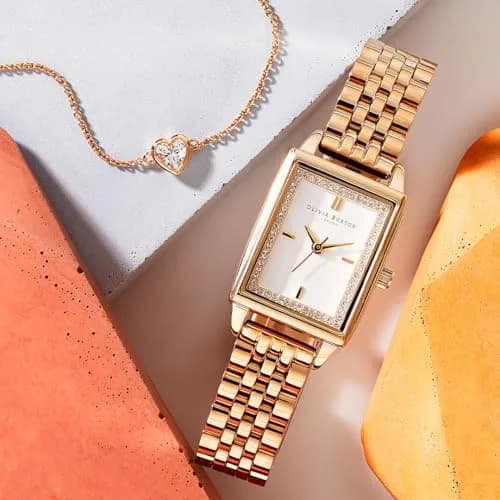 Olivia Burton Women's Quartz Watch 25.5mm | Water Resistant up to 3ATM, Classic & Contemporary Edge thumbnail 4