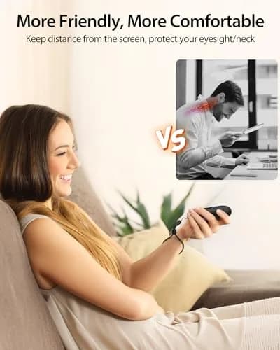 Stouchi Magnetic Page Turner Remote for Kindle Paperwhite, iPad, Android Tablets | 15m Range thumbnail 3
