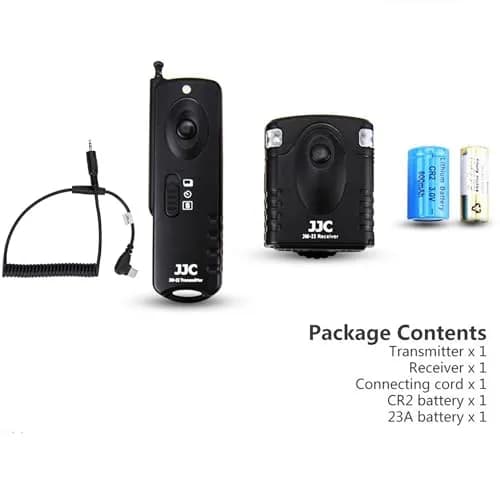 JJC Wireless Remote Shutter Release for Panasonic ZS99/TZ99 S9 G100D Camera | 433MHz, 30m Range thumbnail 10