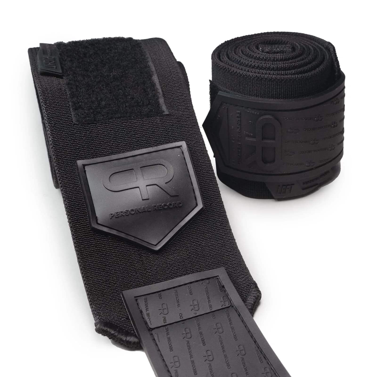 PR Personal Record Elbow Wraps for Weightlifting - 36 Inch Length, 3 Inch Width | Heavy Duty Construction & 25% More Elasticity - view 2