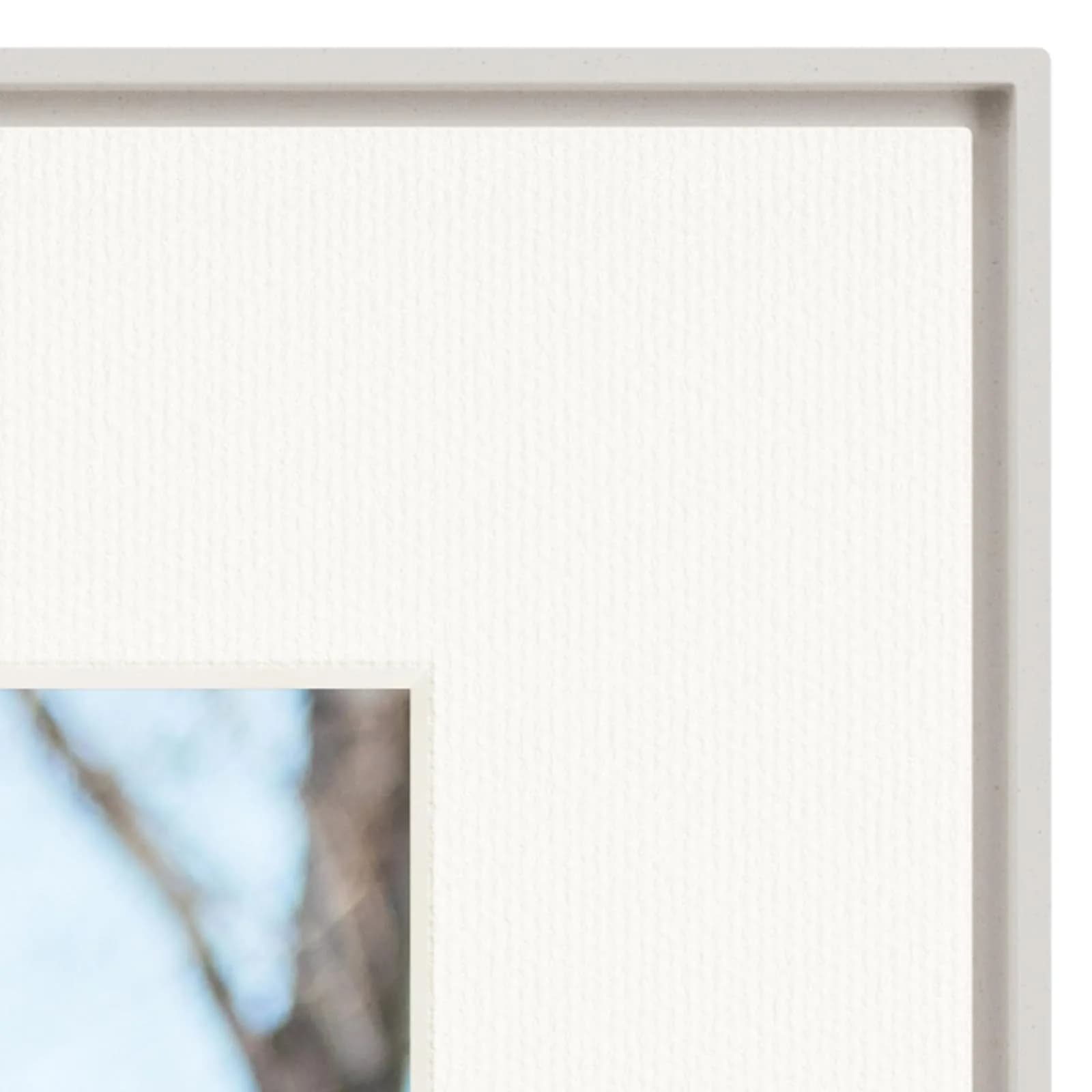 AURA Walden 15" WiFi Digital Picture Frame | Wirecutter's Top Gift | Send Photos from Phone | Aura App Setup | Free Unlimited Storage | White Clay thumbnail 6