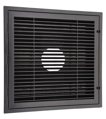 HaVACo 2'x2' Lay-In Return Grille with Filter Grid | Durable ABS Plastic Ceiling Vent Cover thumbnail 2