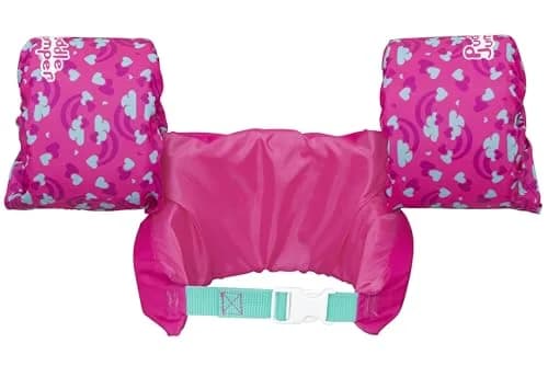 Bestway Puddle Jumper Kids Life Vest with Armbands | US Coast Guard Approved | Youth Swim Trainer | 15-25kg | Adjustable | Polyester | Pink Unicorn thumbnail 4