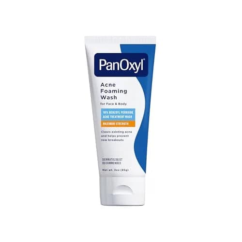 PanOxyl Acne Foaming Wash 10% Benzoyl Peroxide 85g (3 oz) | Kills Acne Bacteria on Contact thumbnail 1
