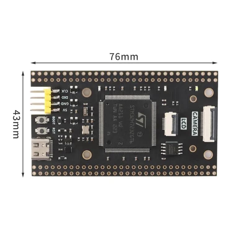 EC Buying STM32H723ZGT6 Core Board 550MHz | 1MB Flash, Type C, SPI IO, Camera, System Learning Board thumbnail 5
