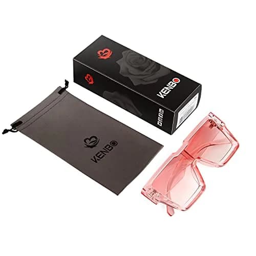 KENBO Oversized Square Sunglasses for Women Men One Piece Lens | UV400 Polarized Wraparound thumbnail 7