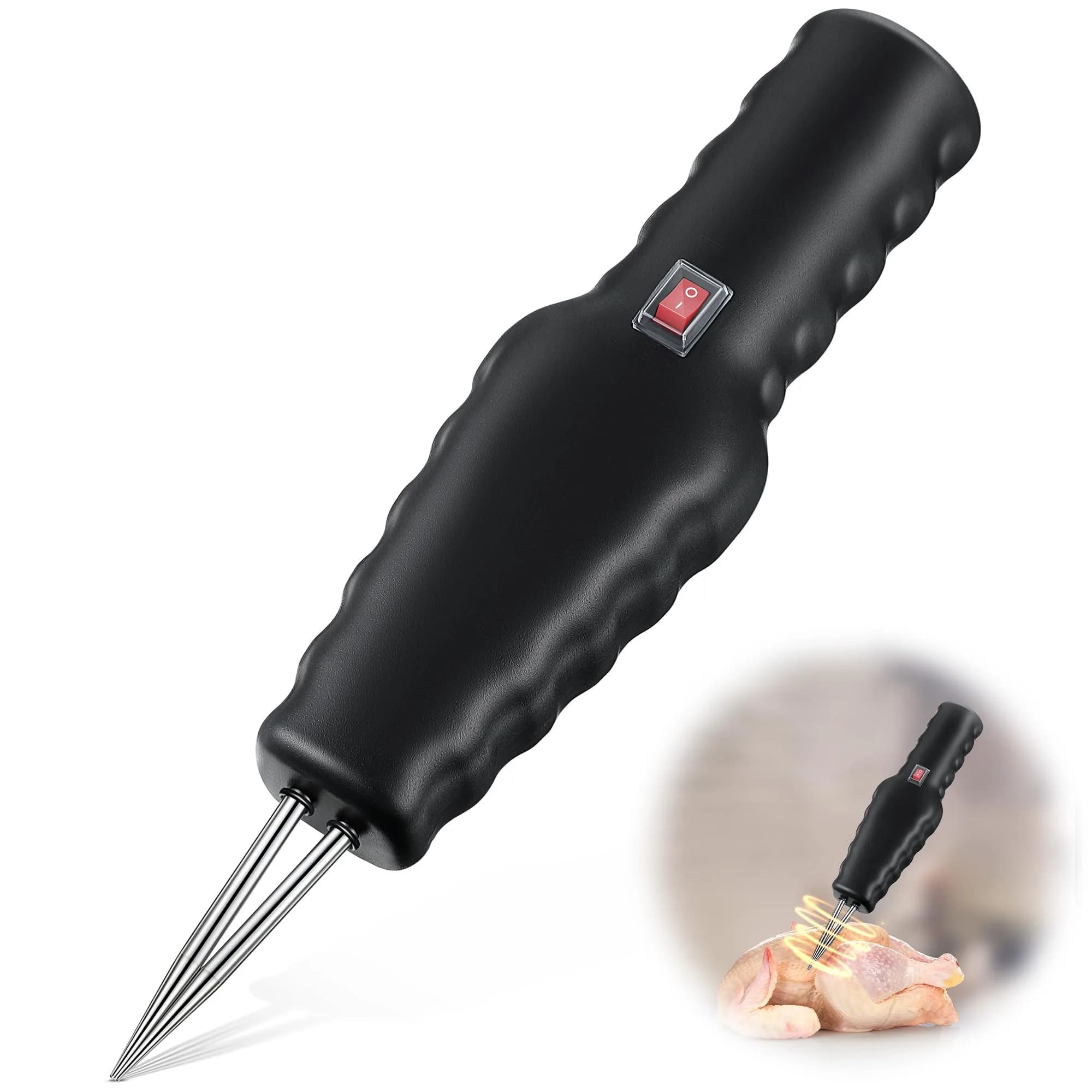 Saillong Handheld Chicken Plucker 1 Pack Black | Removes Pin Feathers Efficiently — Black