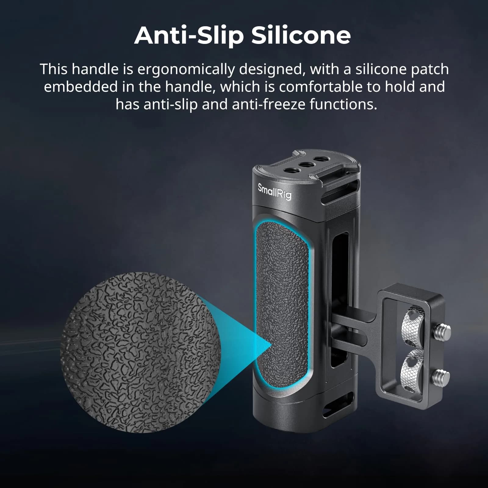 SmallRig Mini Camera Side Handle Kit 4816 with NATO Clamp & 1/4"-20 Screws | Ergonomic Grip for Left/Right Hand - view 5