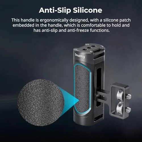 SmallRig Mini Camera Side Handle Kit 4816 with NATO Clamp & 1/4"-20 Screws | Ergonomic Grip for Left/Right Hand thumbnail 5