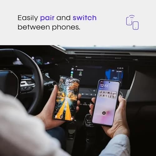 AAWireless TWO Wireless Android Auto Adapter 15cm (5.9in) | Convert Wired Android Auto to Wireless thumbnail 6