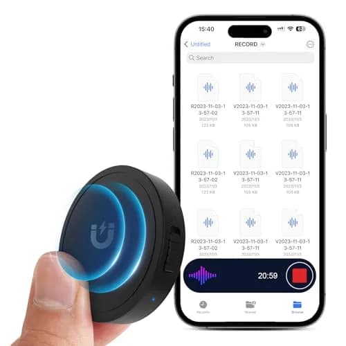 Elasound 132GB Voice Activated Recorder with AI Noise Reduction | 9800 Hour Storage & 100H Battery thumbnail 1