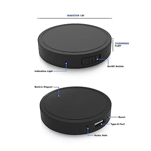 Elasound 132GB Voice Activated Recorder with AI Noise Reduction | 9800 Hour Storage & 100H Battery thumbnail 9