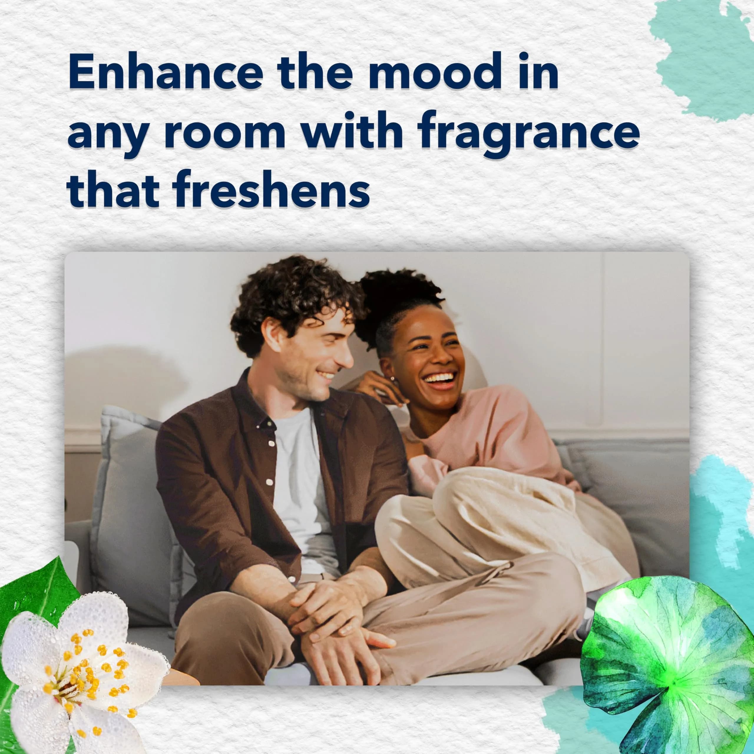 Glade PlugIns Refills Air Freshener Dewdrop Petals 0.67 Fl Oz (20ml) x 5 Count | Scented with Essential Oils - view 3