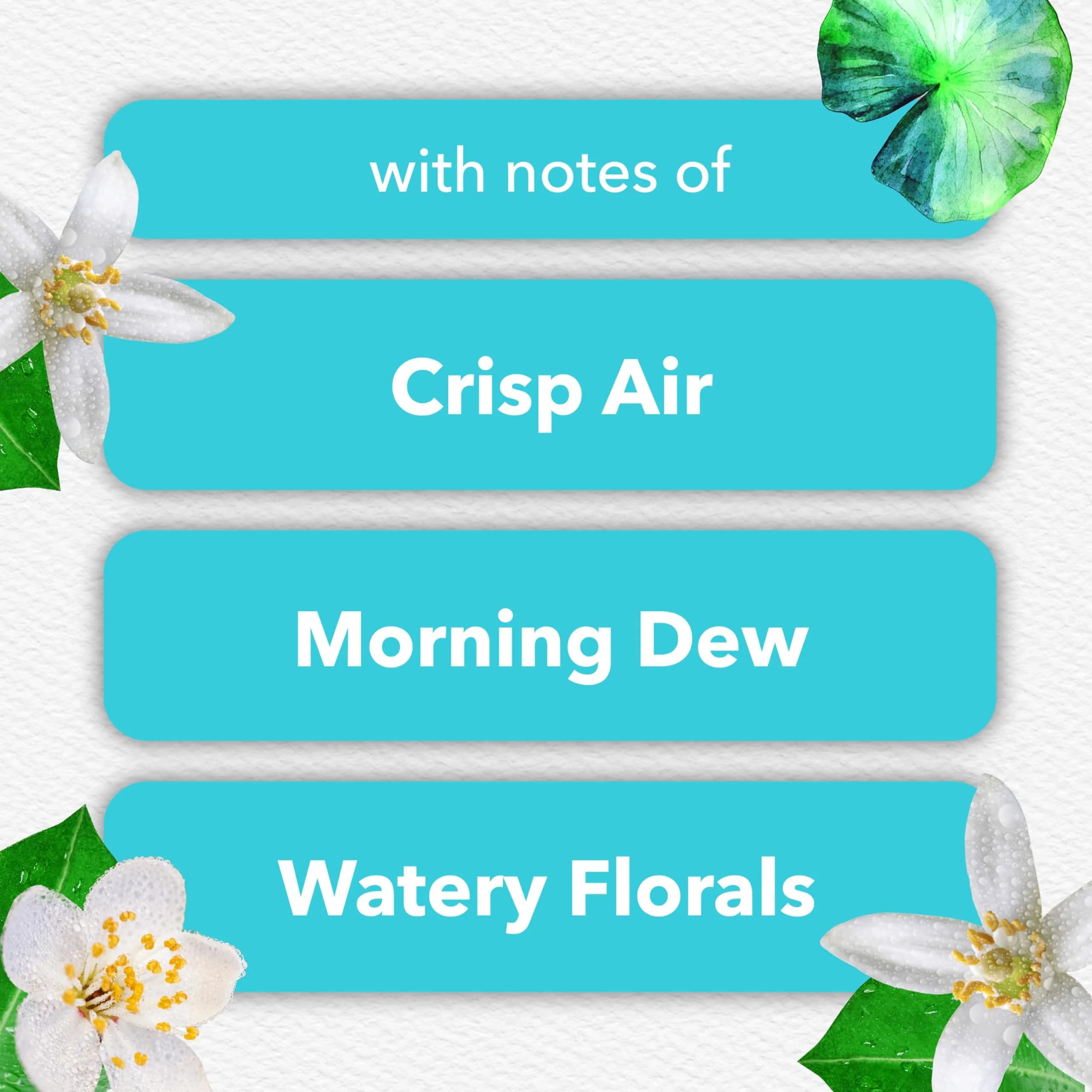 Glade PlugIns Refills Air Freshener Dewdrop Petals 0.67 Fl Oz (20ml) x 5 Count | Scented with Essential Oils - view 4