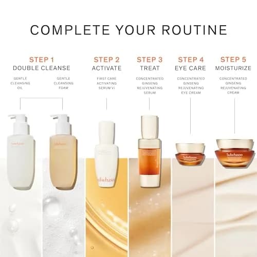 Sulwhasoo Gentle Cleansing Oil | Hydrating Waterproof Makeup Remover for All Skin Types thumbnail 7