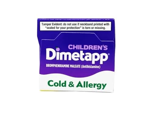 Dimetapp Children's Cold & Allergy Liquid, Grape Flavor | 4 fl oz, Safe & Effective for Kids 6+ thumbnail 5