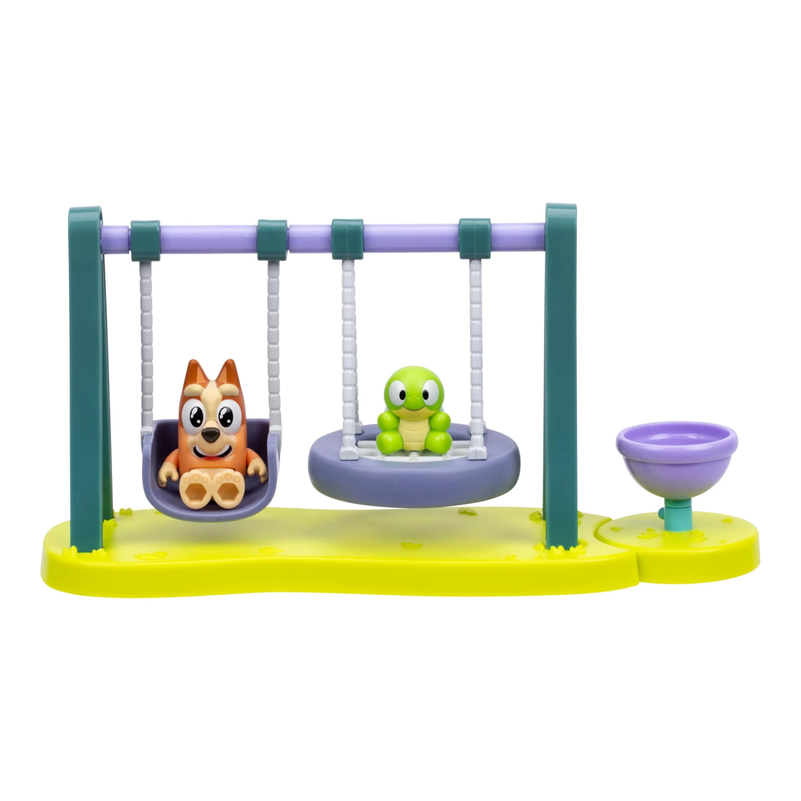 Bluey Mini House Playset with 2.5" Figure & 5 Accessories, 3 Room Play House Toys with Carry Handle, Compact Travel Toy (0.45 kg) — Playground
