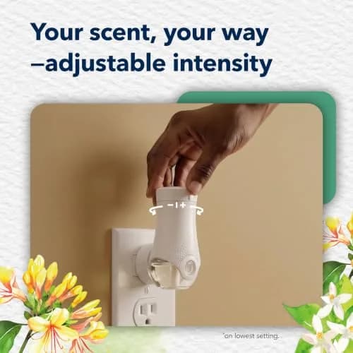 Glade PlugIns Air Freshener Refills Jasmine & Honeysuckle 167.5ml (5 x 33.5ml) | Infused with Essential Oils thumbnail 4