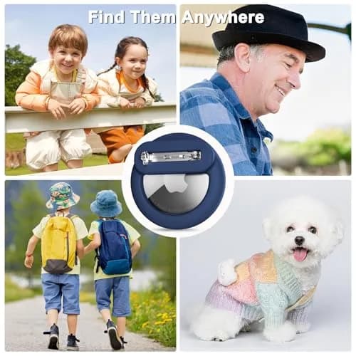 PerfiPro Airtag Kids Holder 2 Pack Hidden Lightweight Safe for Children & Elderly thumbnail 6