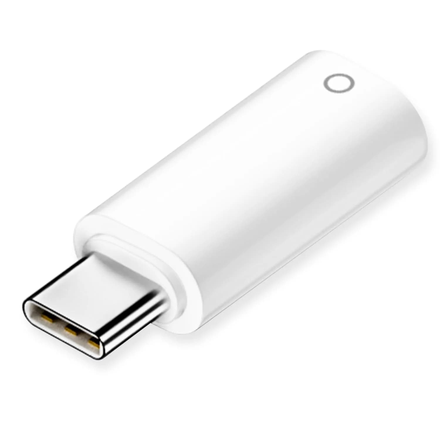 AreMe USB C to Pencil Adapter for Apple Pencil 1st Gen | White Charging Dongle for iPad 10th/11th — White