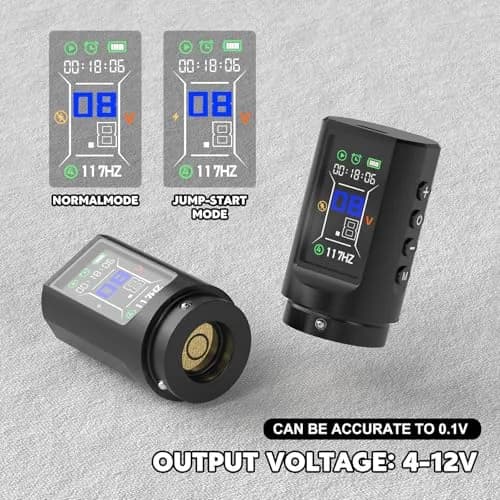 Wormhole Saros Wireless Tattoo Pen Kit with Dotwork Mode, 1800mAh Battery | Complete Beginner Tattoo Set thumbnail 4
