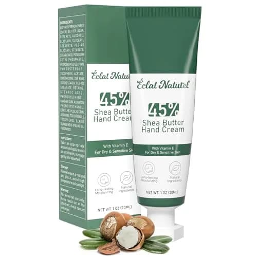 ÉCLAT NATUREL Shea Butter Hand Cream 1 Fl Oz | Deep Moisturizing for Dry Hands thumbnail 1