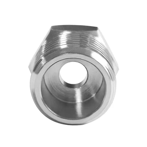 beduan Brass Water Line Adapter 3/8" Comp to 1/2" NPT (4-Pack) | Connects Old Shutoff Valves to Modern Faucet Supply Lines thumbnail 3