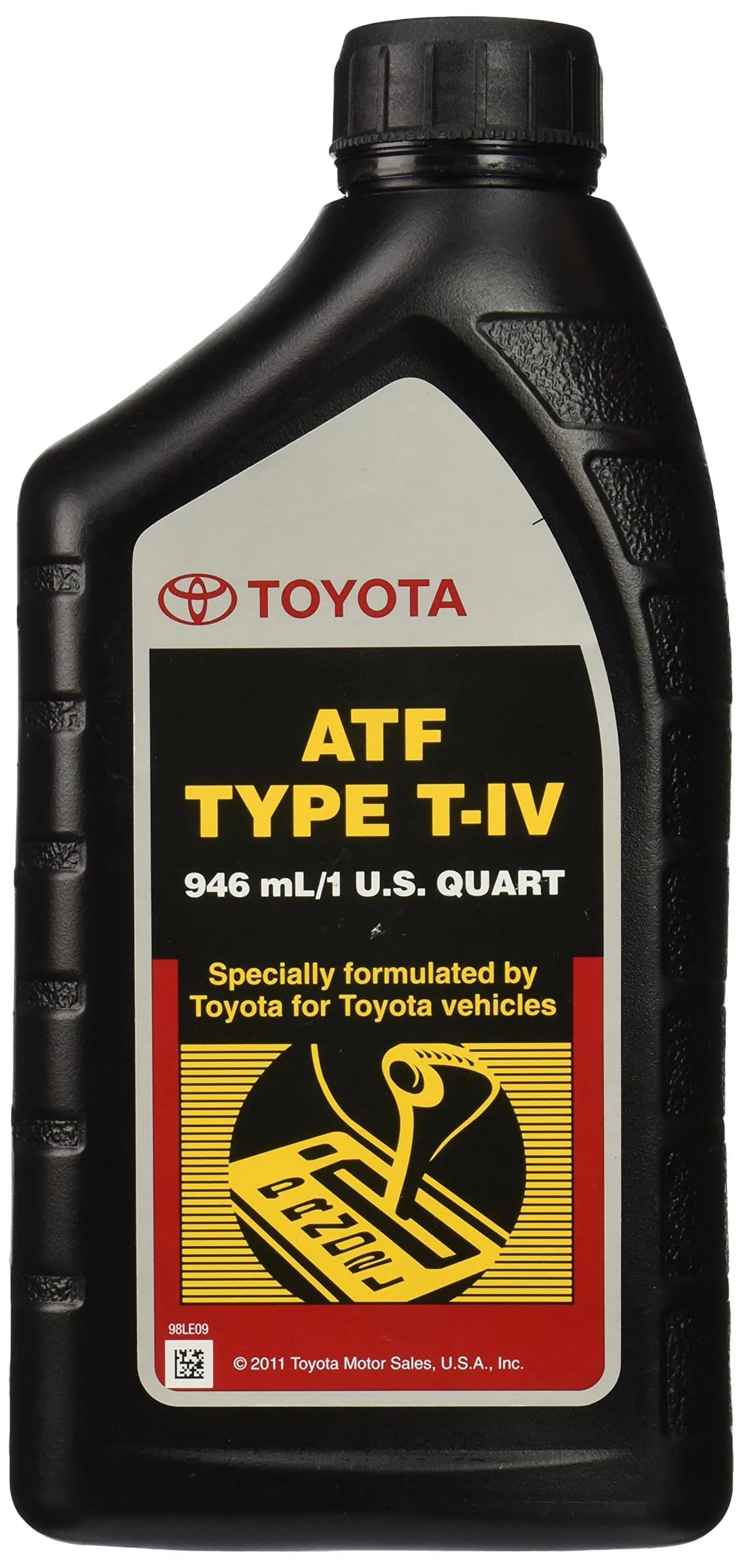 Toyota Lexus ATF Automatic Transmission Fluid 4 Pack | Genuine US Import, Universal Fit, 128 Fl Oz (3.78L) | Supports Smooth Gear Shifts - main product image