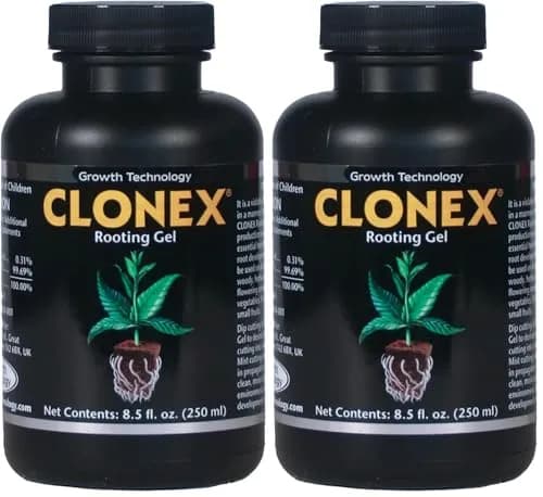 Clonex Rooting Gel 250ml (0.811 Fl Oz) Pack of 2 | High-Performance Hydrodynamics for Plant Cuttings thumbnail 1