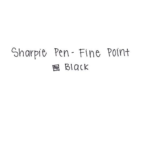Sharpie Felt Tip Pens Fine Point 0.4mm | Precise, Quick-Dry, Fade-Resistant (4-pack of 2) thumbnail 5
