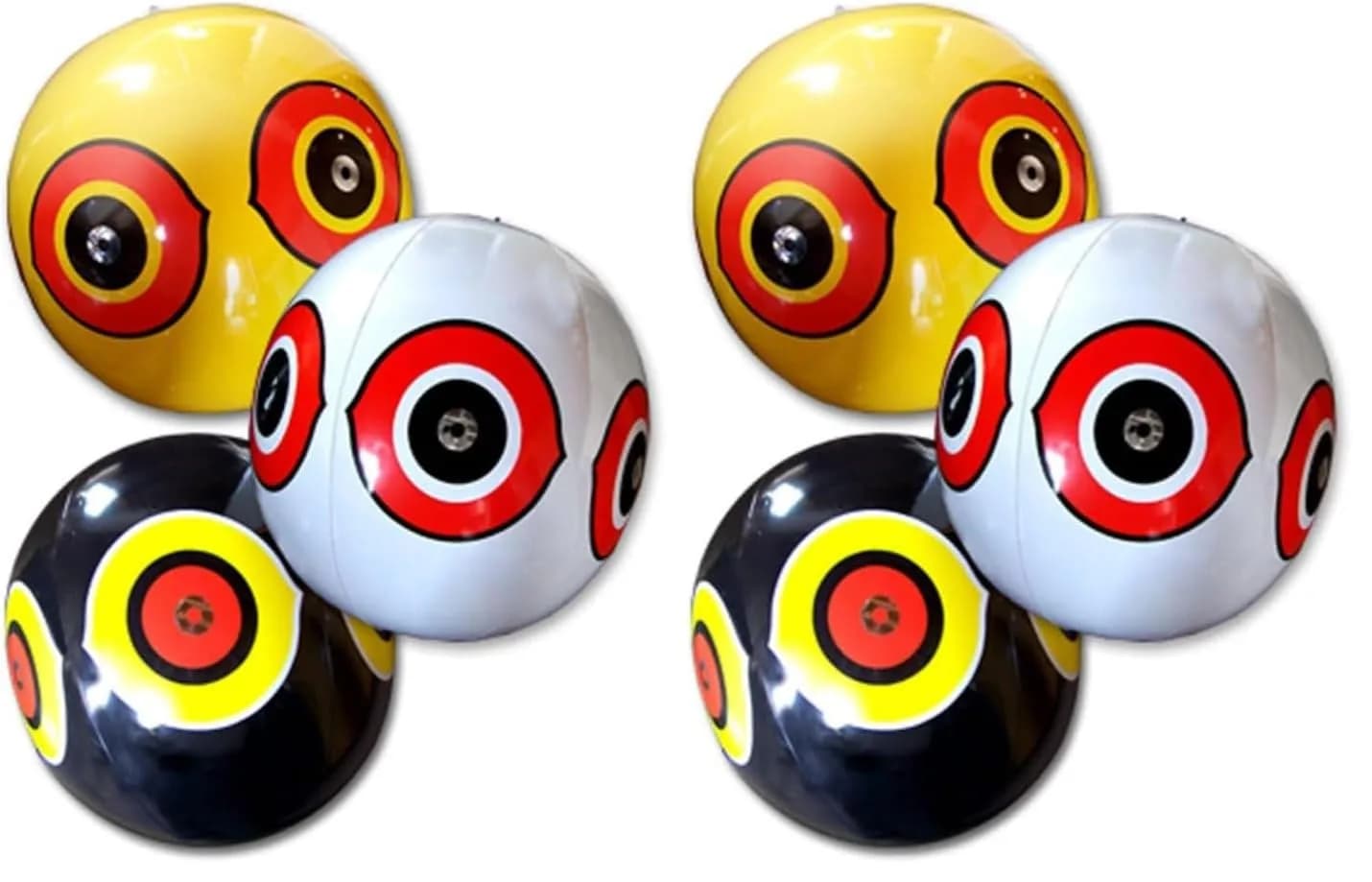 Bird-X Scare Eye Balloons 3 Count (Pack of 2) | Visual Bird Control for Gardens & Patios - main product image