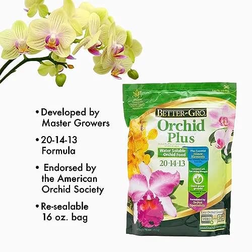Better-Gro Orchid Plus Fertilizer 16 oz (454 g) | Urea-Free Formula for Vigorous Growth thumbnail 2