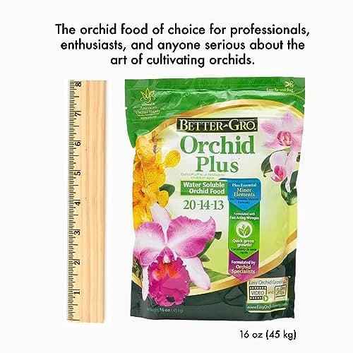 Better-Gro Orchid Plus Fertilizer 16 oz (454 g) | Urea-Free Formula for Vigorous Growth thumbnail 3