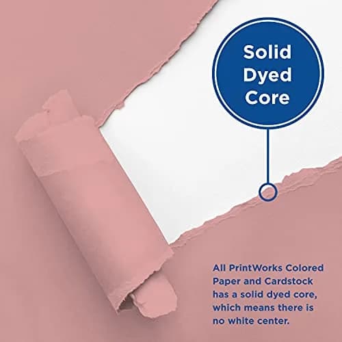PrintWorks Pastel Paper 20 lb | 5 Assorted Pastel Colors | 100 Sheets 8.5 x 11 Inch | 30% Recycled thumbnail 5