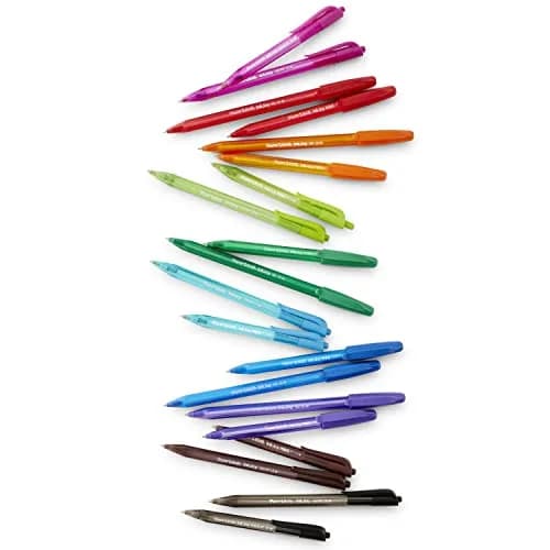 Paper Mate InkJoy 100ST Ballpoint Pens 1.0mm Assorted 36 Pack | Smooth, Vibrant Ink for School & Office thumbnail 6