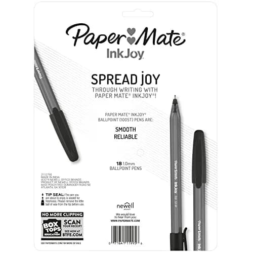 Paper Mate InkJoy 100ST Ballpoint Pens 1.0mm Assorted 36 Pack | Smooth, Vibrant Ink for School & Office thumbnail 8