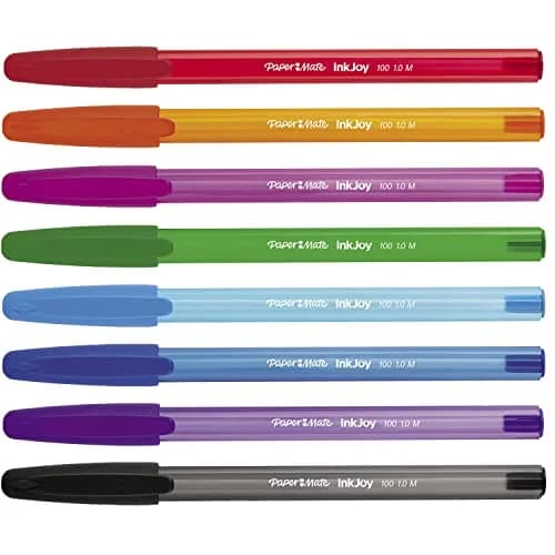 Paper Mate InkJoy 100ST Ballpoint Pens 1.0mm Assorted 36 Pack | Smooth, Vibrant Ink for School & Office thumbnail 2