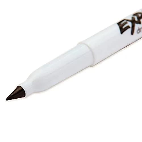 EXPO Low-Odor Dry Erase Markers, Ultra-Fine Tip, Black, 8 Count (Pack of 2) | Vibrant Ink for Precise Marking thumbnail 3