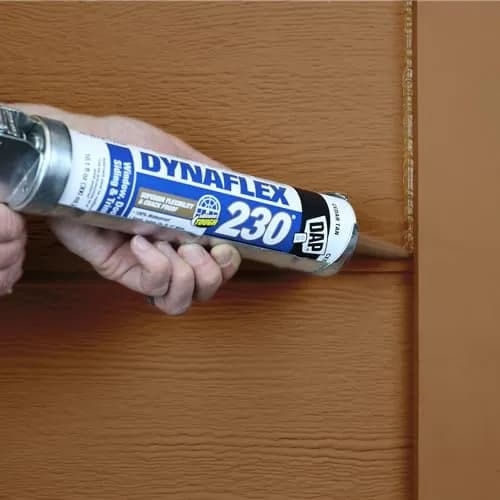 DAP Dynaflex 230 Premium Elastomeric Sealant, Brown, 10.1 Oz (2 Pack) | Crackproof, Waterproof, Paintable thumbnail 7