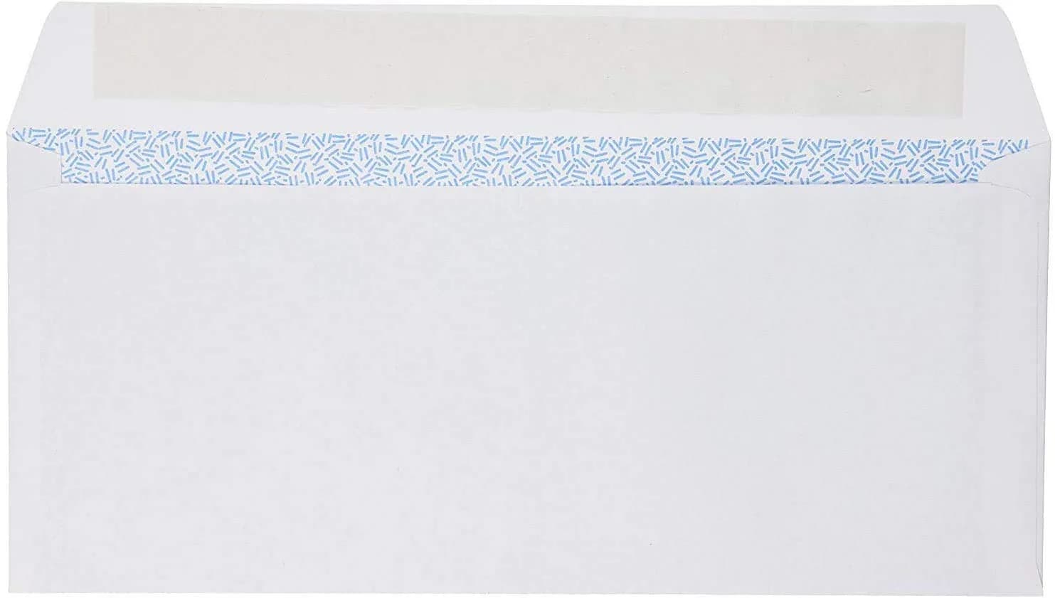 Mead #10 Security Envelopes, 90 Count White | Self-Adhesive Peel & Seal Business Mailers - view 2